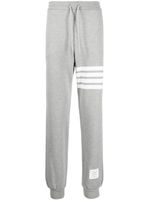 Thom Browne pantalon de jogging à détails 4 bandes signature - Gris