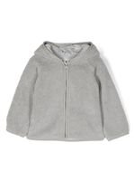 Stella McCartney Kids veste en polaire à capuche - Gris