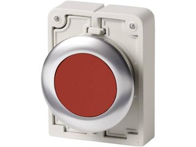Eaton 182944 M30C-FDR-R Drukschakelaar Plat, Rond, Verchroomd Rood 1 stuk(s)