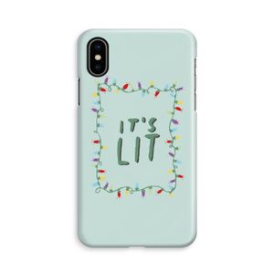 It's Lit: iPhone X Volledig Geprint Hoesje