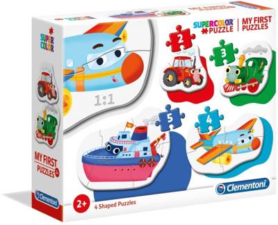 Clementoni legpuzzel My First Puzzle Transport 4 puzzels Clementoni legpuzzel My First Puzzle Transport 4 puzzels