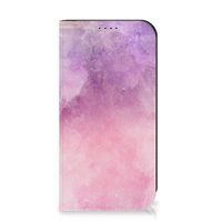 Bookcase iPhone 15 Pro Pink Purple Paint - thumbnail