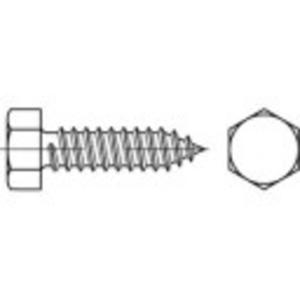 TOOLCRAFT 144534 Zeskant plaatschroeven 3.5 mm 25 mm Buitenzeskant DIN 7976 Staal Galvanisch verzinkt 1000 stuk(s)