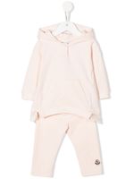 Moncler Enfant survêtement en coton - Rose