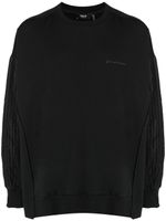 FIVE CM sweat à effet usé - Noir