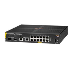 Aruba 6100 12G Class4 PoE 2G/2SFP+ 139W Managed L3 Gigabit Ethernet (10/100/1000) Power over Ethernet (PoE) 1U Zwart