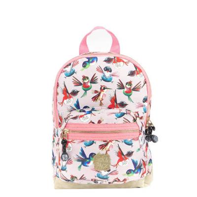 Pick & Pack rugzak Birds S lichtroze