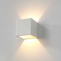 LED Wandlamp 8956 Cube Wit - thumbnail