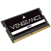 Corsair Vengeance Werkgeheugenmodule voor laptop DDR5 16 GB 1 x 16 GB 4800 MHz 262-pins SO-DIMM CL40-40-40-77 CMSX16GX5M1A4800C40 - thumbnail