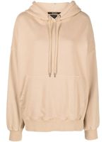 Ksubi hoodie Boyfriend à bords nervurés - Tons neutres