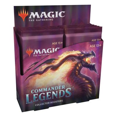Magic the Gathering Commander Légendes Collector Booster Display (12) french Magic the Gathering Commander Légendes Collector Booster Display (12) french