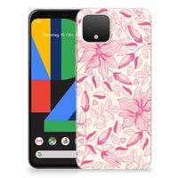 Google Pixel 4 TPU Case Pink Flowers