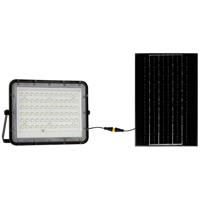 V-TAC VT-120W 7825 LED-schijnwerper, Zonne-energiemodule 15 W Koudwit Zwart - thumbnail