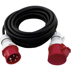 REV 006310 power uitbreiding 10 m 1 AC-uitgang(en) Zwart, Rood, Wit