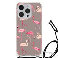 iPhone 14 Pro Max Case Anti-shock Flamingo