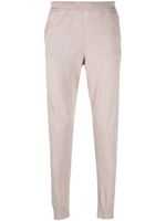 Corneliani pantalon de jogging skinny en maille - Tons neutres