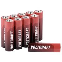 VOLTCRAFT Industriële LR6 Mignon (AA) batterij alkaline mangaan 3000 mAh 1,5 V 10 st.