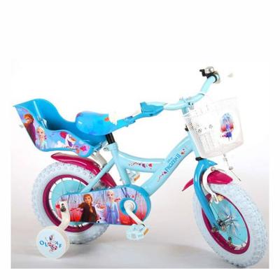 Disney Frozen 2 kinderfiets 12 inch Blauw Disney Frozen 2 kinderfiets 12 inch Blauw