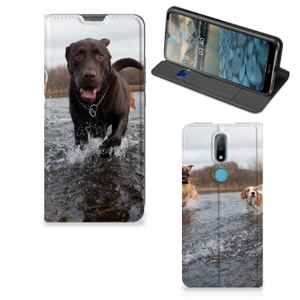 Nokia 2.4 Hoesje maken Honden Labrador