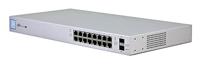 Ubiquiti US-16-150W switch Managed PoE + Gigabit switch met SFP, zilver