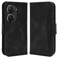 Cardholder Series Asus Zenfone 9 Portemonnee Hoesje - Zwart