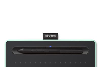 Wacom Intuos M Bluetooth grafische tablet Zwart, Groen 2540 lpi 216 x 135 mm USB/Bluetooth