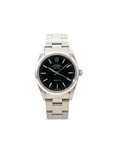 Rolex montre Air King 34 mm pre-owned - Noir