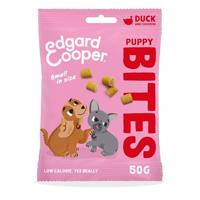 Edgard Cooper Hondenlekkernijen, Top Dog Bites (eend & Kip, 50 g x 1) Kleine Bites Puppy-lekkernijen, graanvrij, natuurlijke ingrediënten, hoog eiwitgehalte en vers vlees