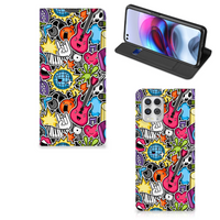 Motorola Moto G100 Hippe Standcase Punk Rock - thumbnail