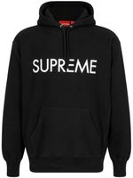 Supreme hoodie Capital à manches longues - Noir