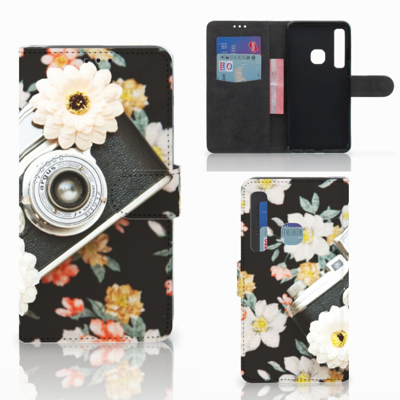 Samsung Galaxy A9 2018 Telefoonhoesje met foto Vintage Camera
