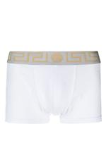 Versace Boxershort met Greca-print - Wit