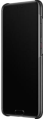 Car case - Achterzijde behuizing voor mobiele telefoon - polyurethaan, polycarbonaat, magneet - zwart - voor Huawei P20