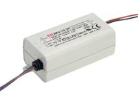 Mean Well APV-12-12 LED-transformator Constante spanning 12 W 0 - 1 A 12 V/DC Niet dimbaar, Overbelastingsbescherming 1 stuk(s)