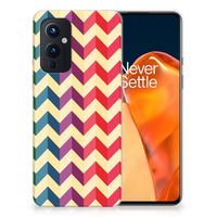 OnePlus 9 TPU bumper Zigzag Multi Color