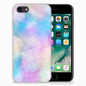 Hoesje maken iPhone SE 2022 | SE 2020 | 8 | 7 Watercolor Light