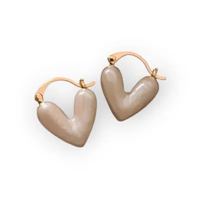 Hart Ontwerp Hoepel Oorbellen Polychroom - Sieraden - Spiritueelboek.nl Hart Ontwerp Hoepel Oorbellen Polychroom - Sieraden - Spiritueelboek.nl