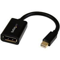 StarTech.com Mini DisplayPort naar DisplayPort Adapter - 4K x 2K UHD Video - Mini DP to DP Convertor - Mini DisplayPort naar DisplayPort 1.2 Adapter - mDP PC/Computer naar DP Monitor (MDP2DPMF6IN)