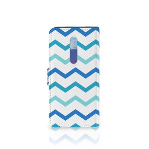 Xiaomi Redmi K20 Pro Telefoon Hoesje Zigzag Blauw