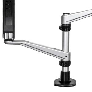 StarTech.com Dual monitor arm volledig beweegbaar en one touch verstelbare hoogte stapelbaar