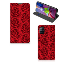 Samsung Galaxy M51 Smart Cover Red Roses - thumbnail