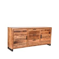 LABEL51 Dressoir Glasgow - Rough - Mangohout - 190 cm - thumbnail