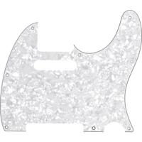 Fender 8-hole Mount Multi-Ply Telecaster Pickguard White Pearl slagplaat voor Fender Telecaster