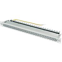 TELEGÄRTNER J02023A0052 Patch Panel K Class EA (diep) 24x RJ45, 48,36 cm (19 inch) lichtgrijs