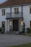 Konstsmide 7855-370 wandverlichting Antraciet, Grijs Geschikt voor buitengebruik - thumbnail