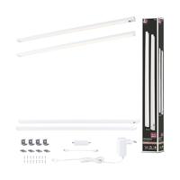 Paulmann 98618 LED Onderkastverlichting Inline set van 2 2x6W 550x26mm 2x500lm 24V wit mat 3000K dimbaar