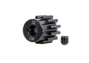 Traxxas - Gear, 12-T pinion (1.0 metric pitch) (fits 5mm shaft)/ set screw (TRX-6482X)