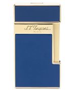 S.T. Dupont briquet Slimmy à logo gravé (6,5 cm x 3,5 cm) - Bleu - thumbnail