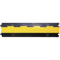 Walther Werke Kabelbrug 39870020 Rubber Zwart, Geel Aantal kanalen: 2 1000 mm Inhoud: 1 m - thumbnail