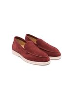 Scarosso mocassins Ludovica en daim - Rouge